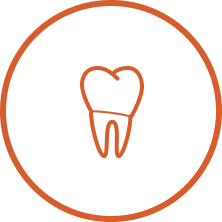 graphic of dental crown